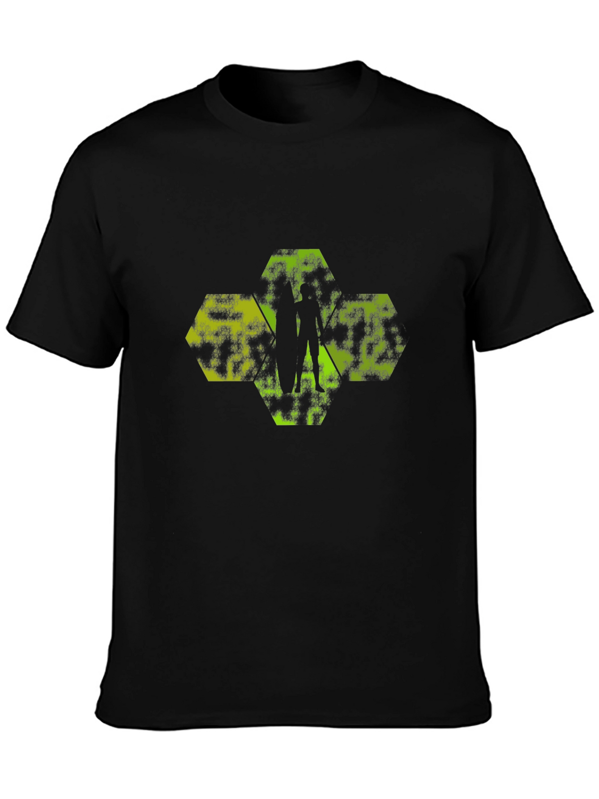 Geometric Silhouette Tee - Modern Graphic Print