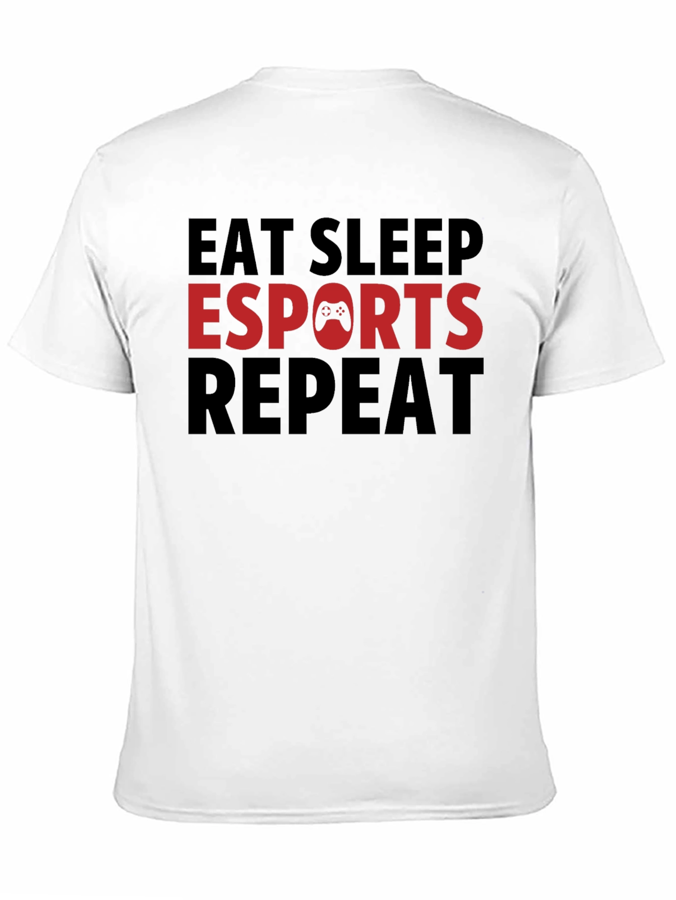 Eat Sleep Esports Repeat T-Shirt Gaming Tee
