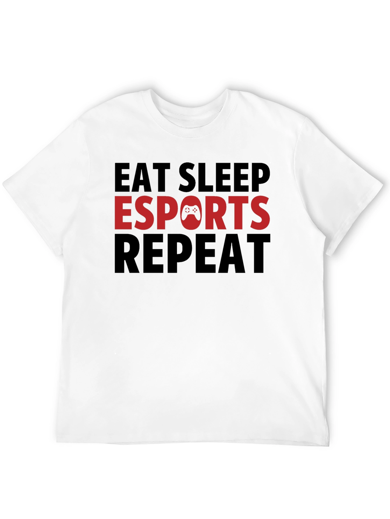 Eat Sleep Esports Repeat T-Shirt Gaming Tee