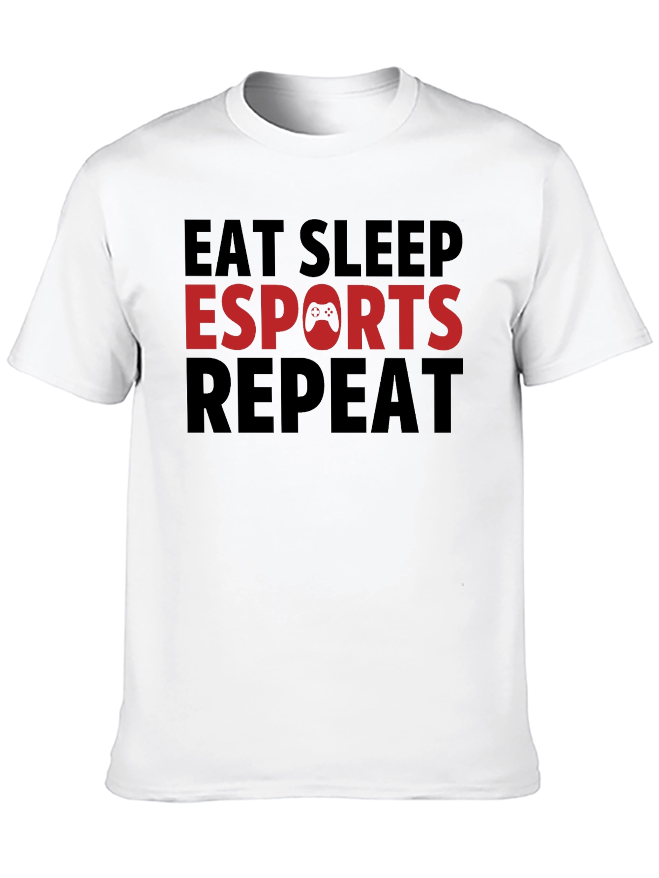 Eat Sleep Esports Repeat T-Shirt Gaming Tee