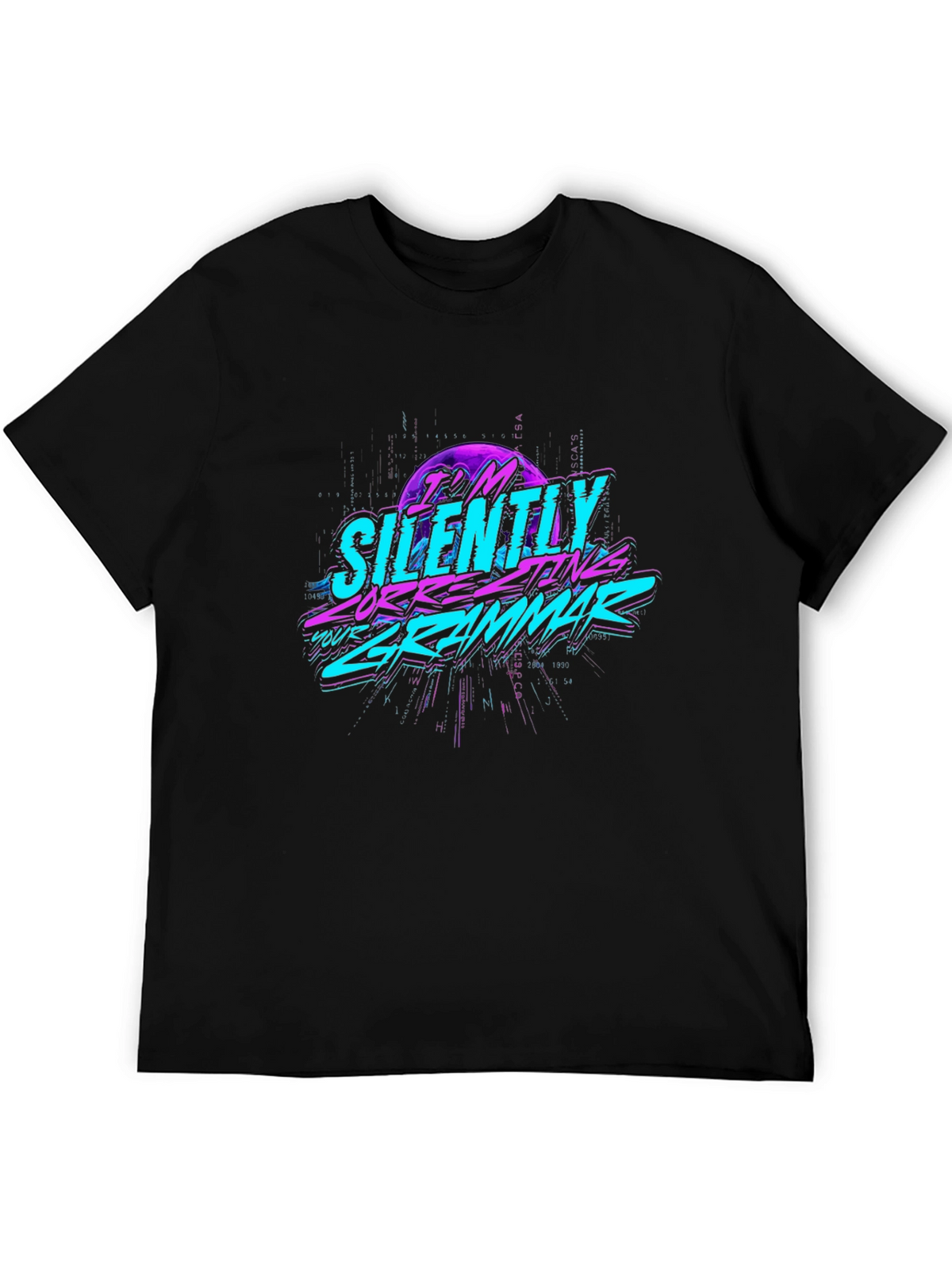 Silently Correcting Grammar Graphic Tee