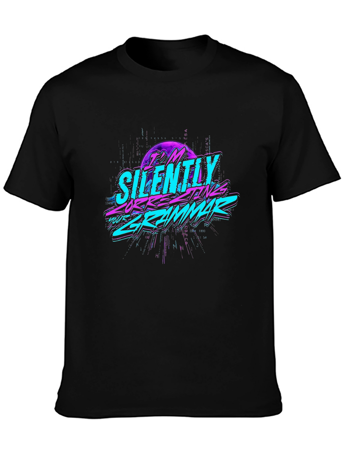 Silently Correcting Grammar Graphic Tee