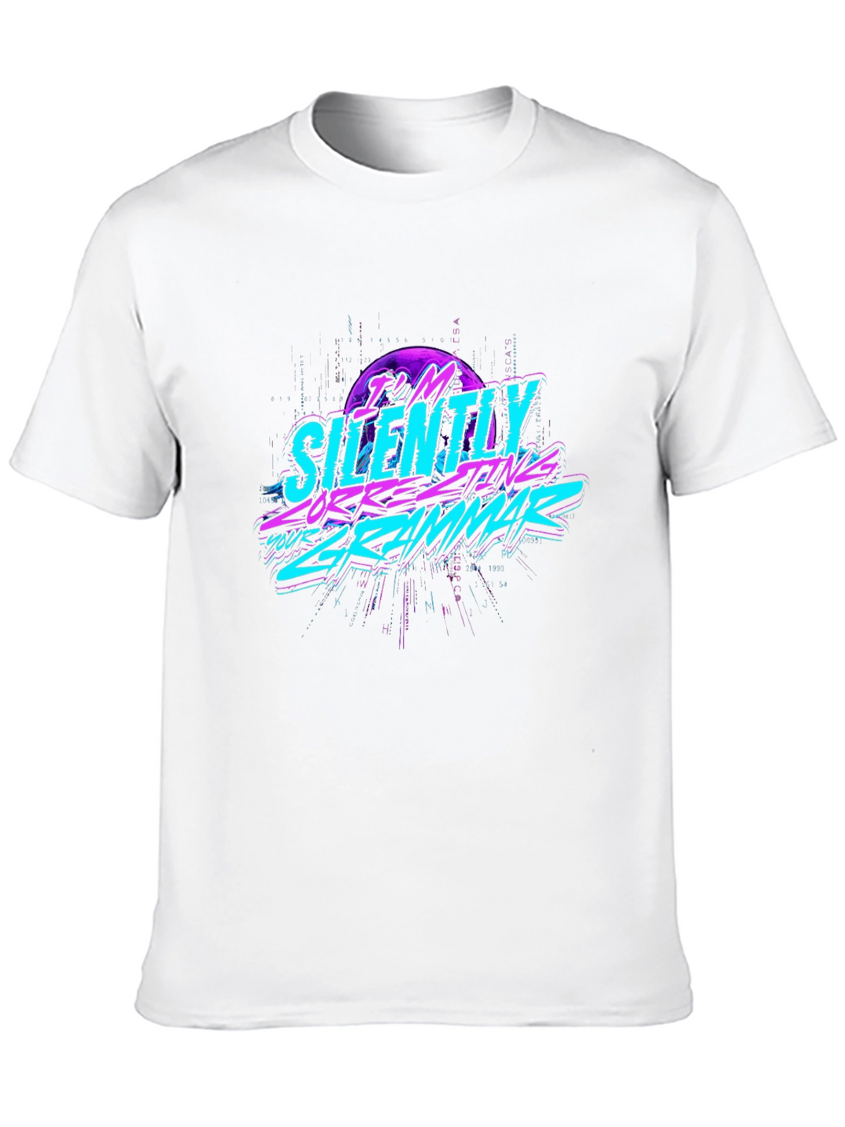 Silently Correcting Grammar Graphic Tee