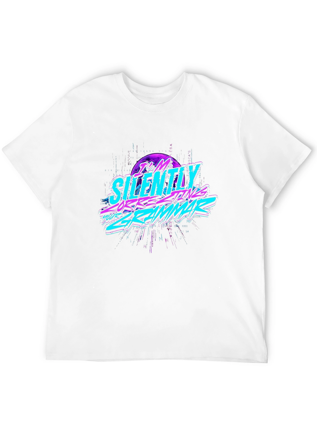 Silently Correcting Grammar Graphic Tee