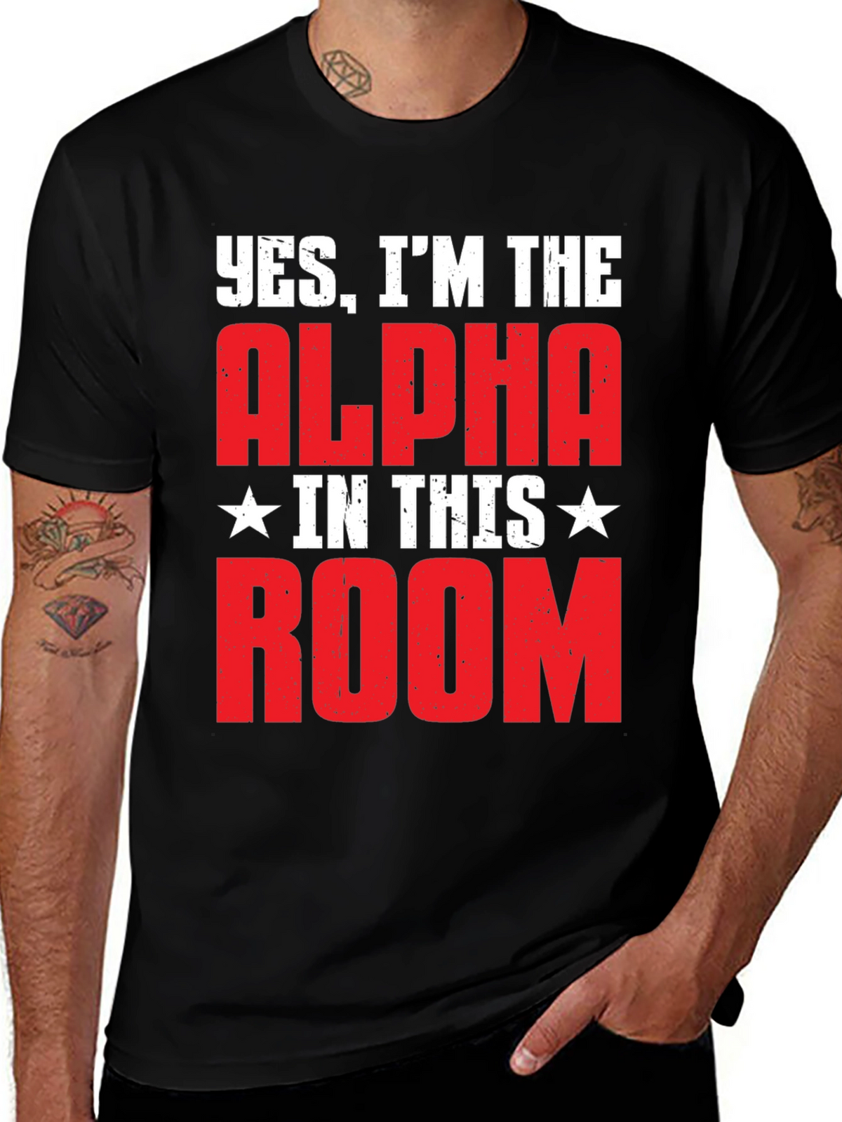 Alpha in the Room Graphic Tee