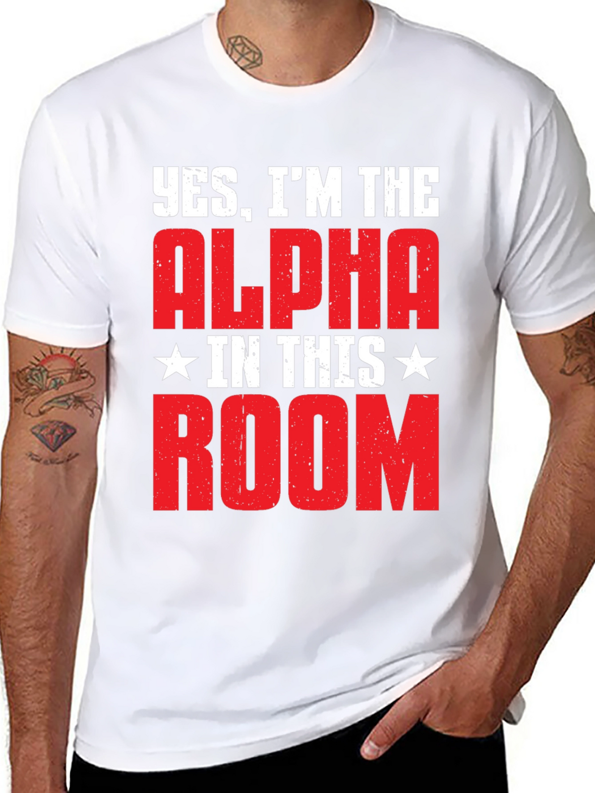 Alpha in the Room Graphic Tee