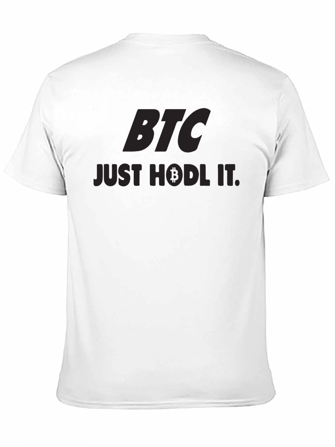 BTC Just HODL IT. Black T-Shirt