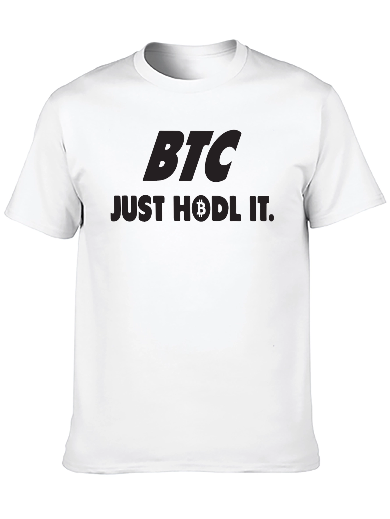 BTC Just HODL IT. Black T-Shirt