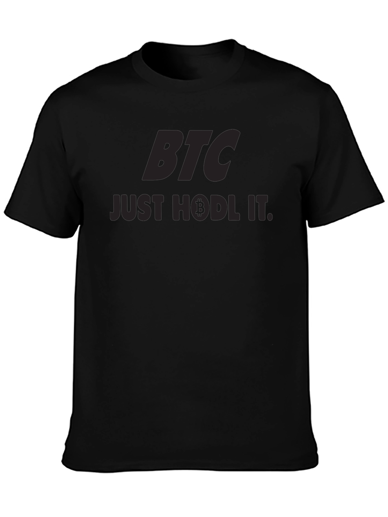 BTC Just HODL IT. Black T-Shirt