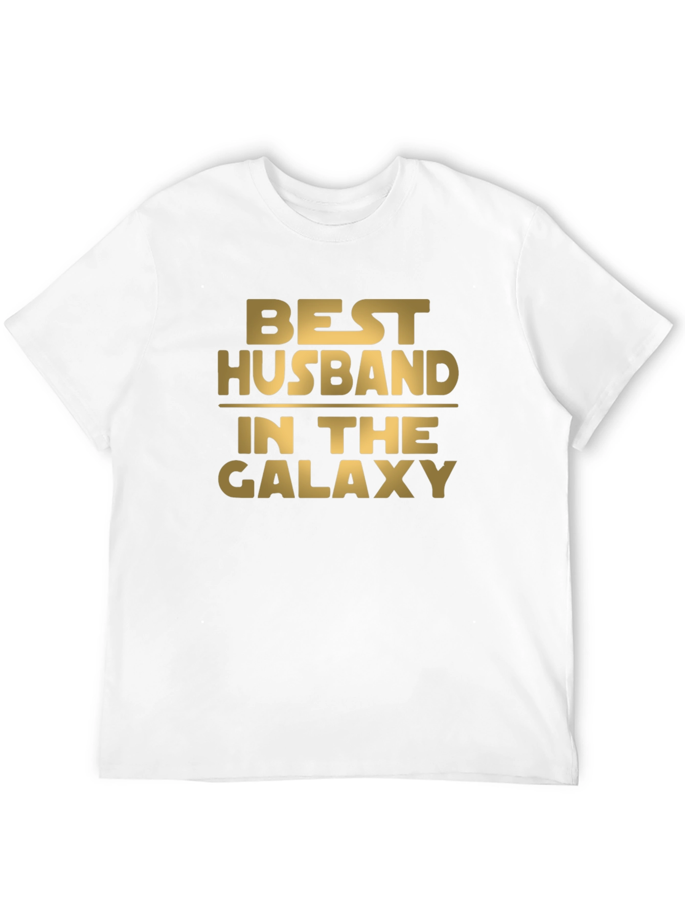 Best Husband In The Galaxy Novelty T-Shirt