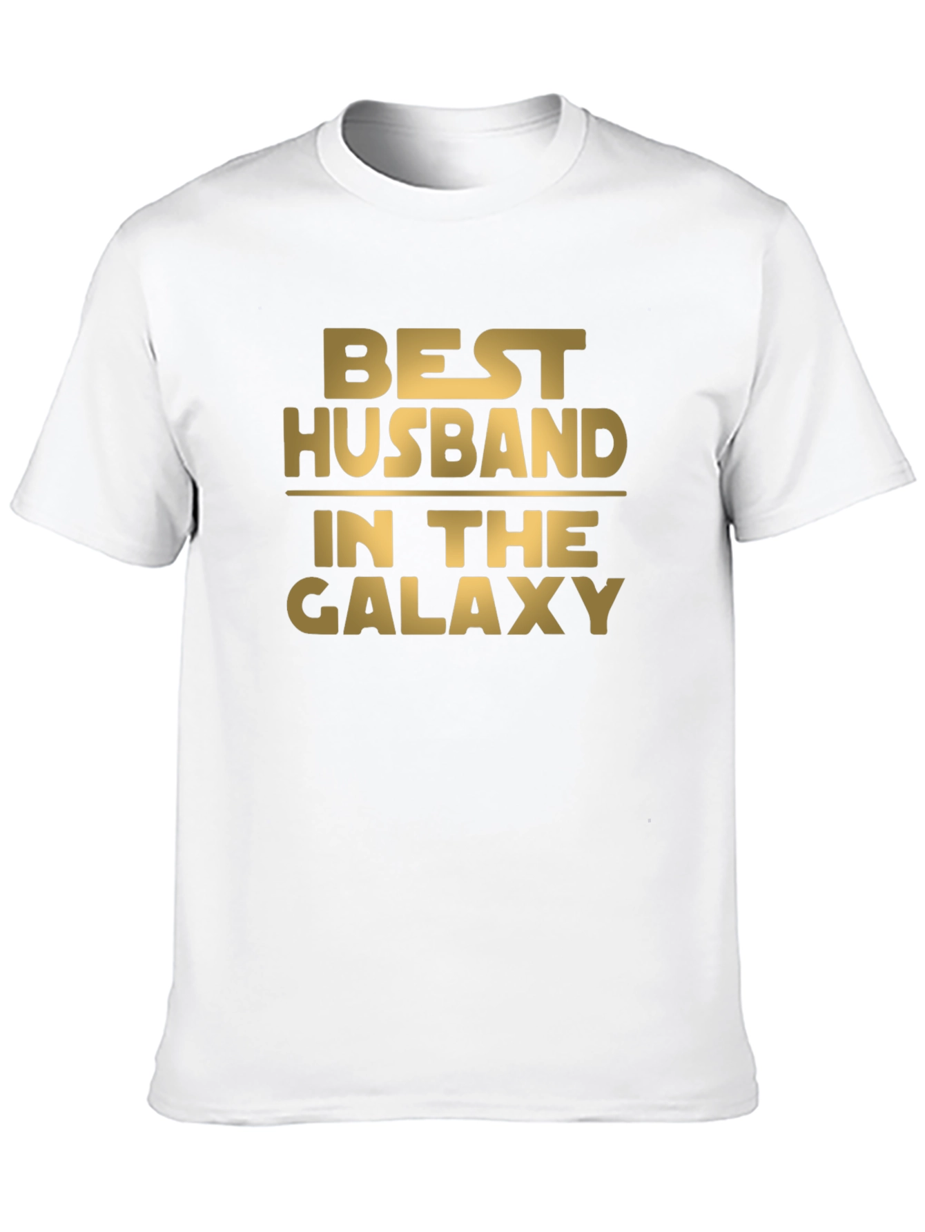 Best Husband In The Galaxy Novelty T-Shirt
