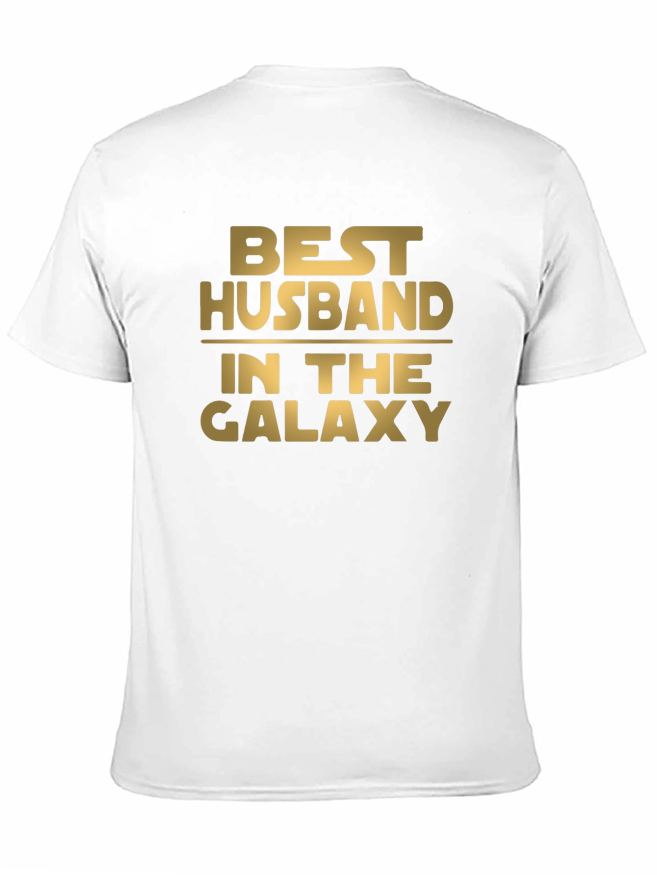 Best Husband In The Galaxy Novelty T-Shirt