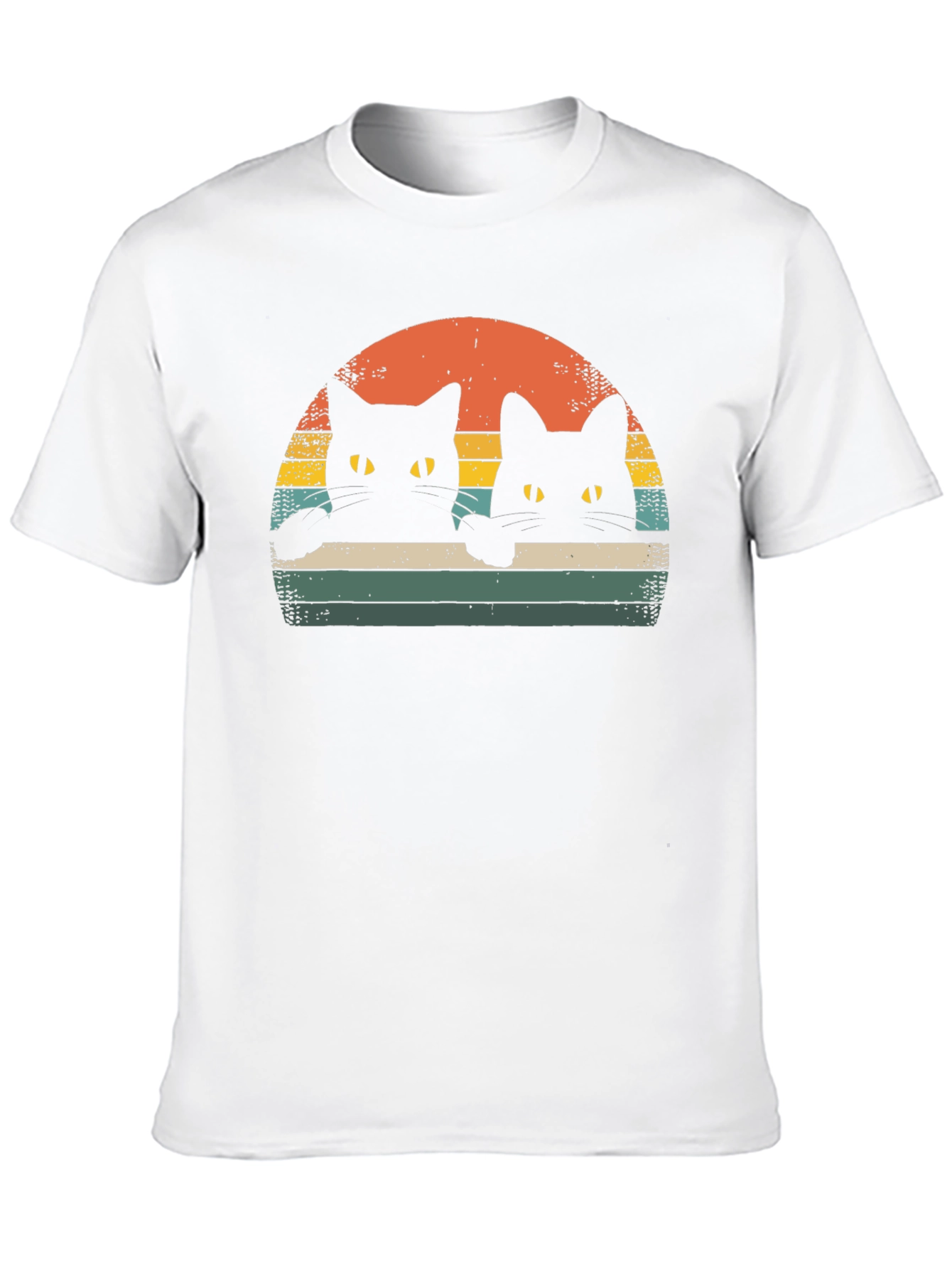 Retro Black Cat T-Shirt