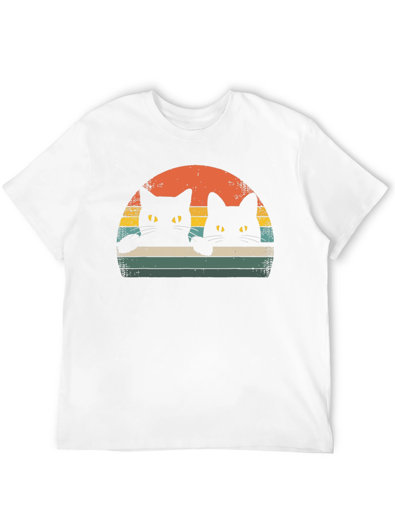 Retro Black Cat T-Shirt