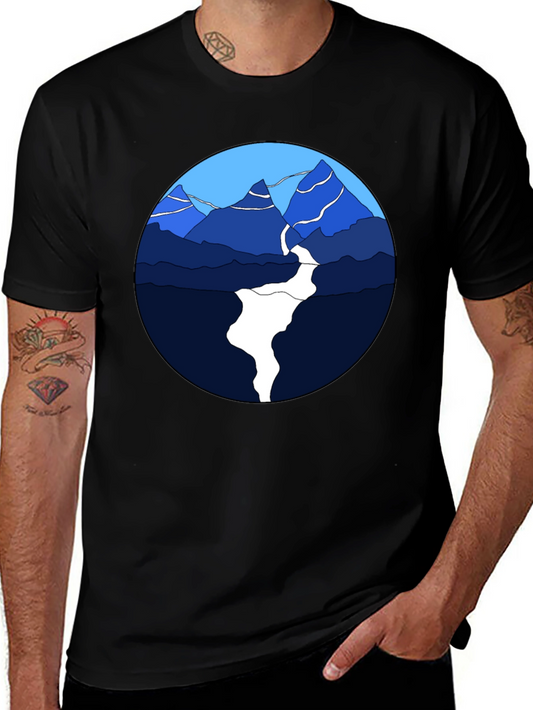 Mountain River Graphic Tee