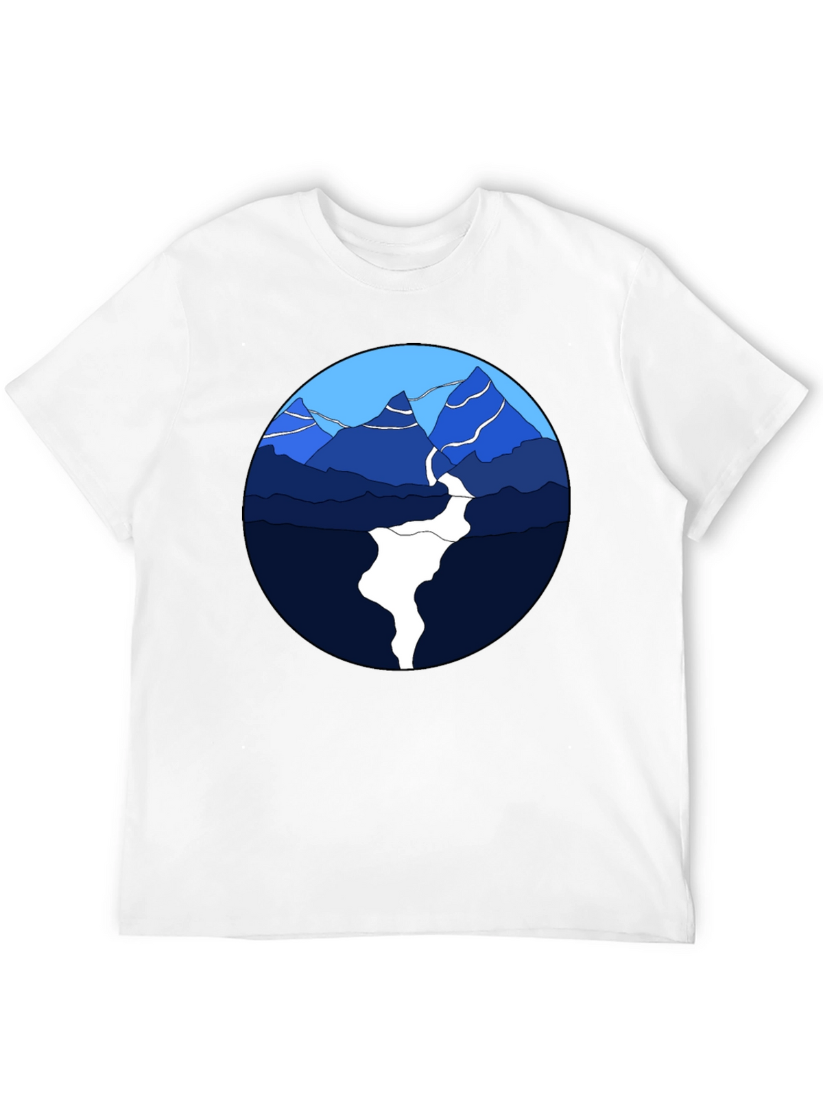 Mountain River Graphic Tee