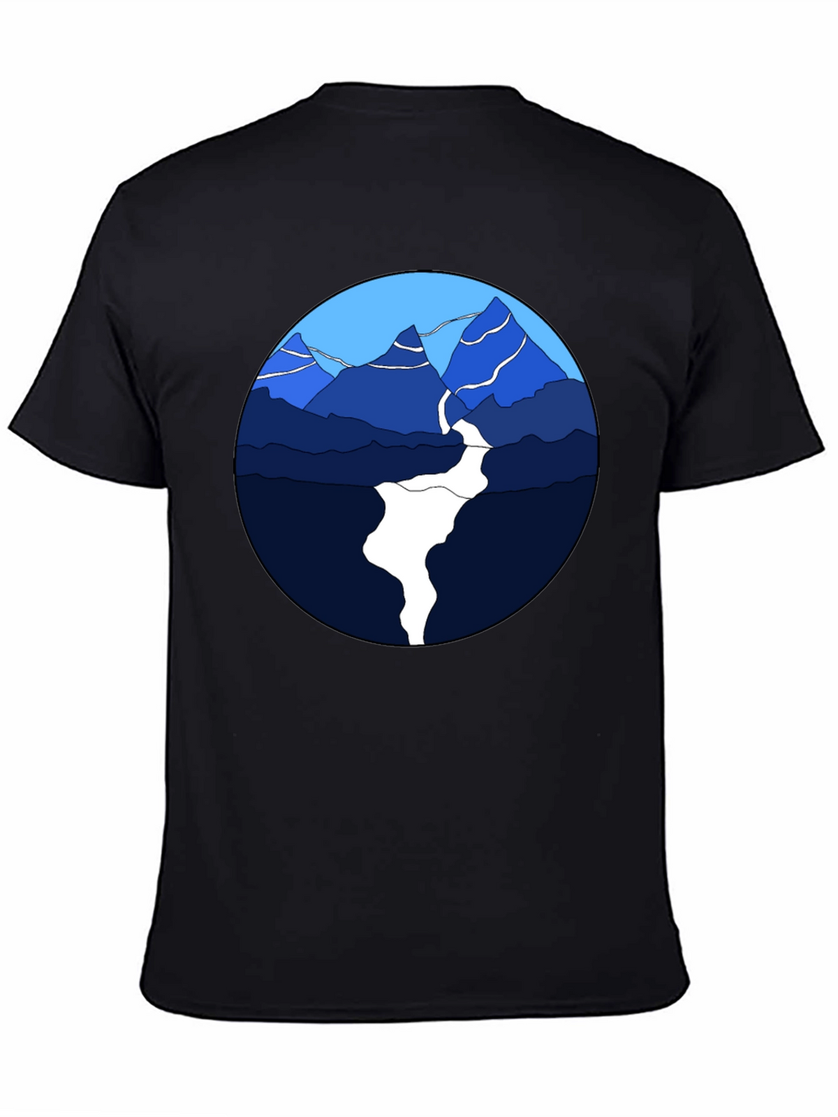 Mountain River Graphic Tee