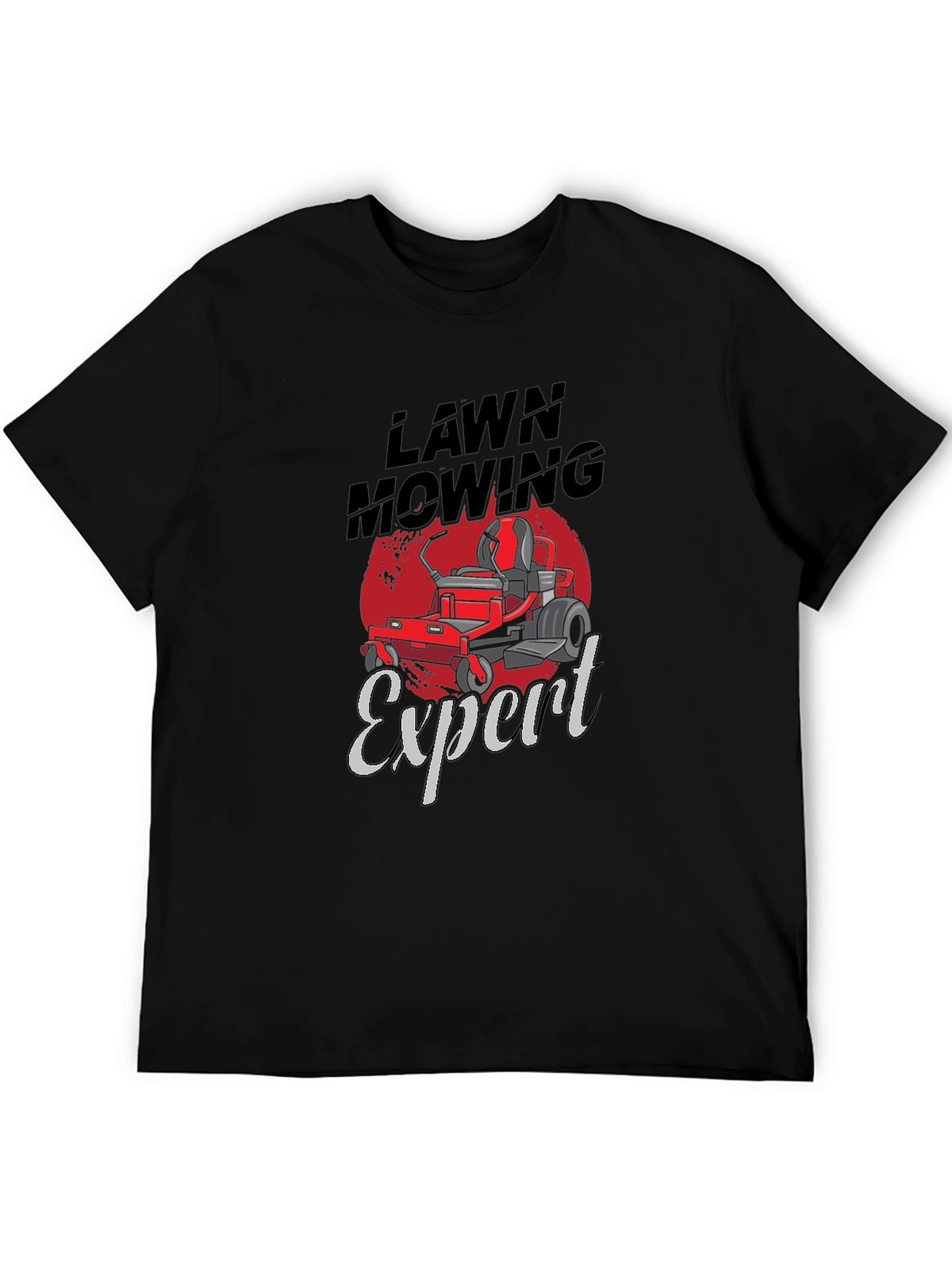 Lawn Mowing Expert Graphic Tee