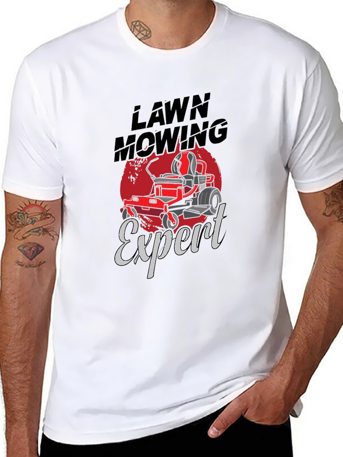 Lawn Mowing Expert Graphic Tee
