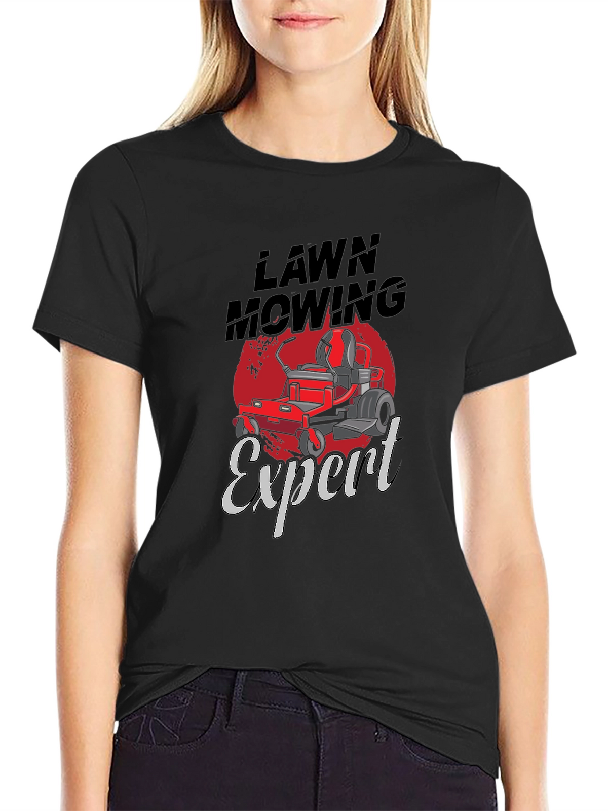 Lawn Mowing Expert Graphic Tee