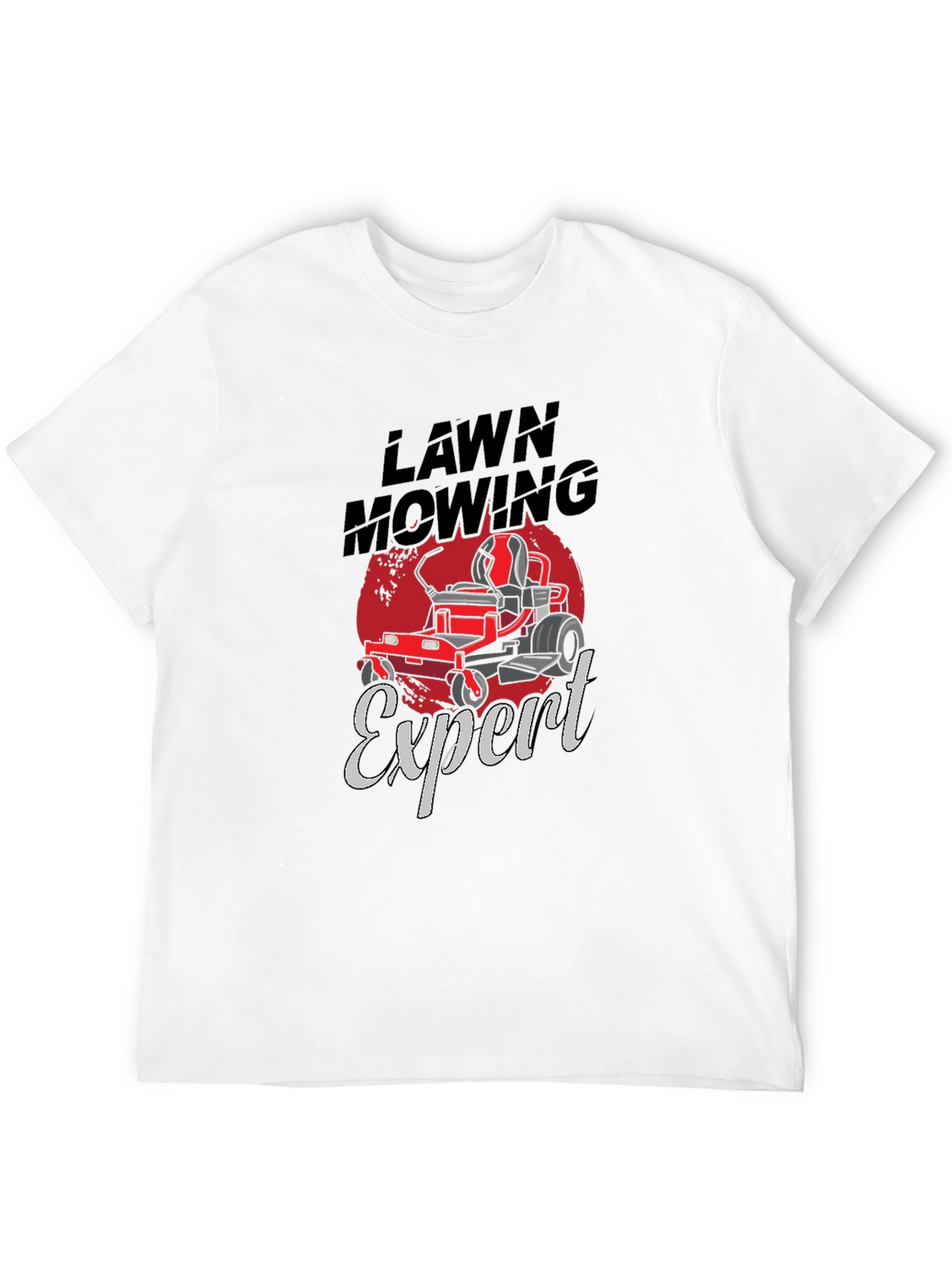 Lawn Mowing Expert Graphic Tee
