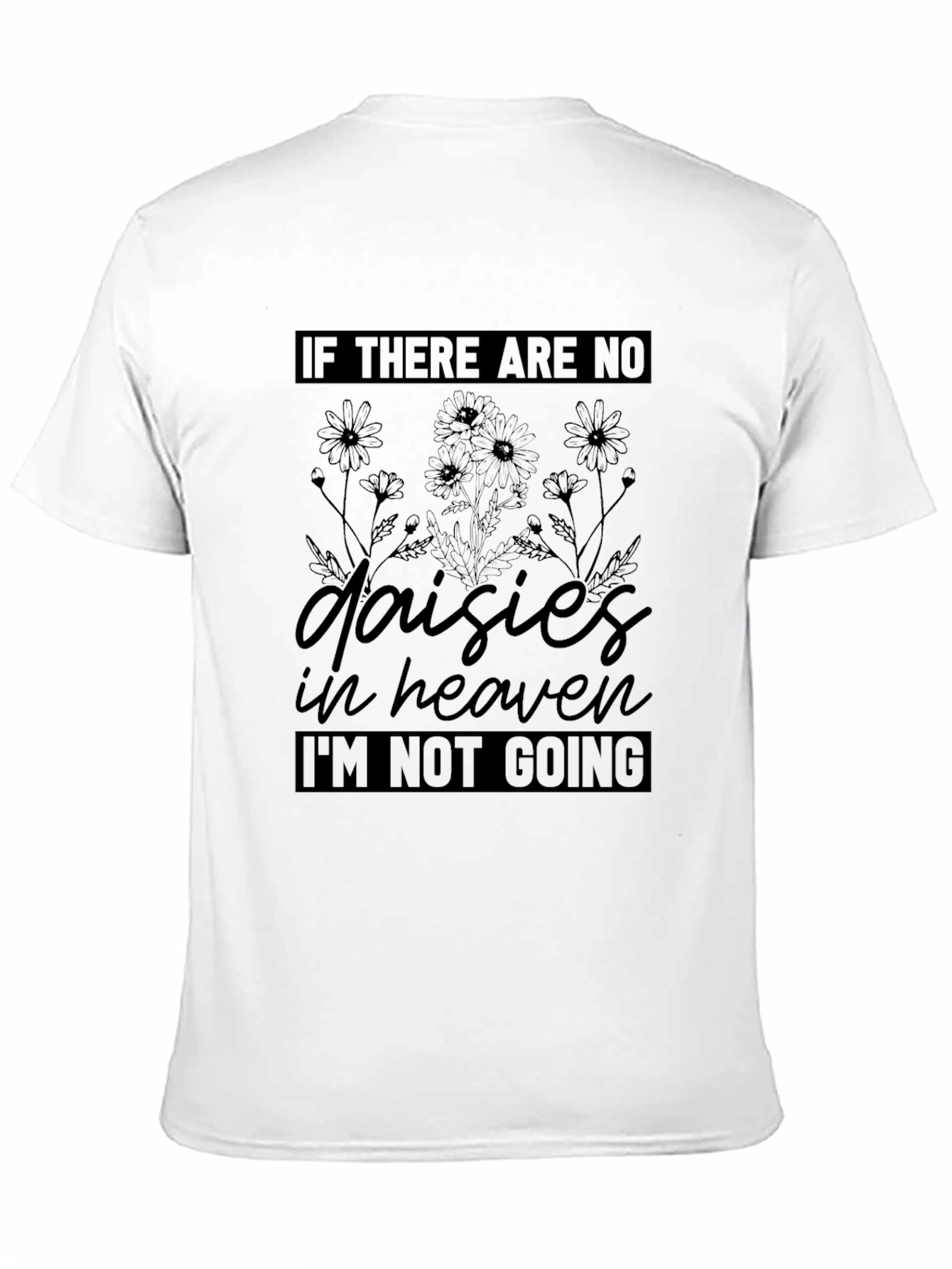 Daisies In Heaven Graphic T-Shirt