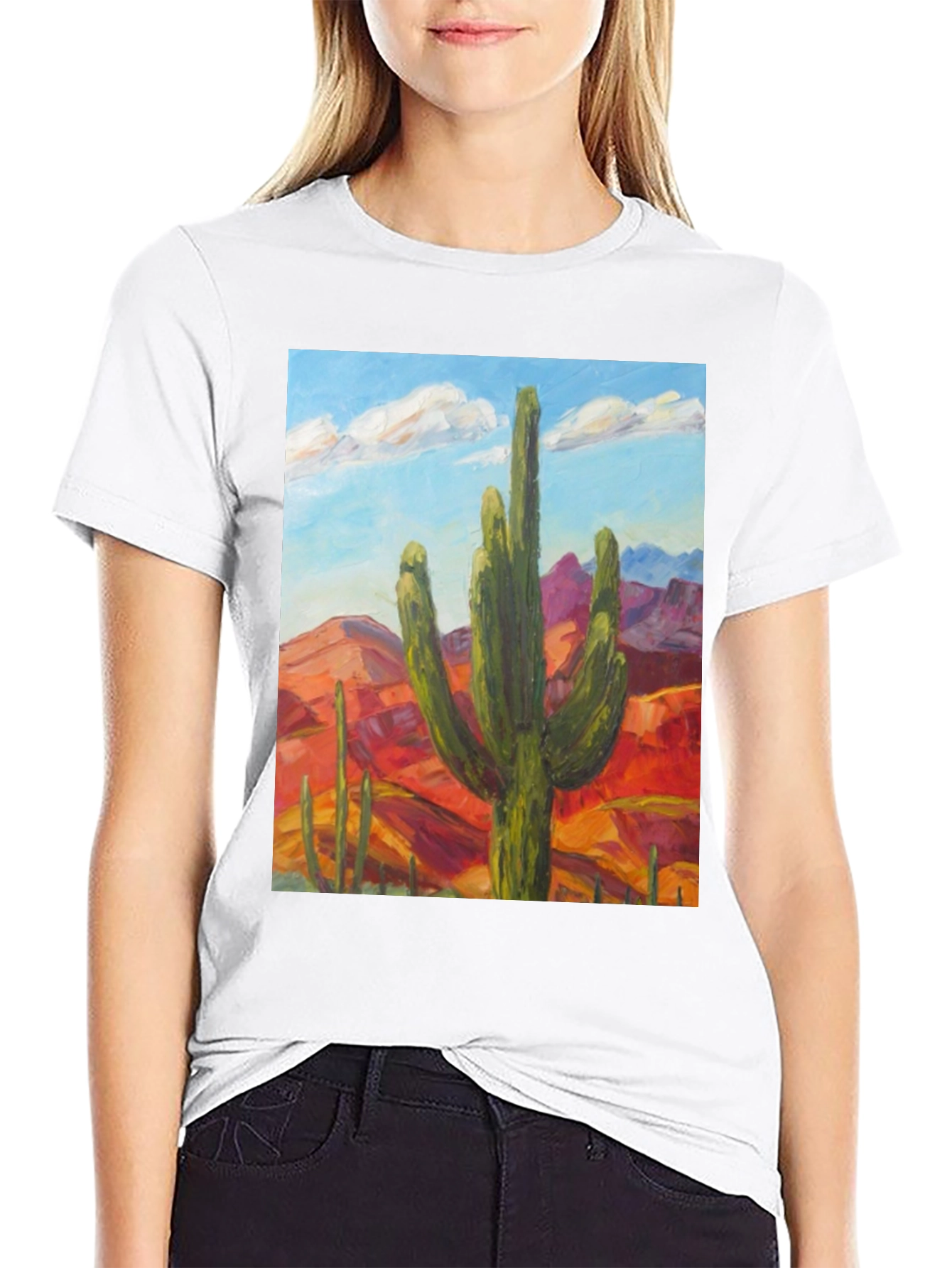 Cactus Desert Graphic Tee - Unisex