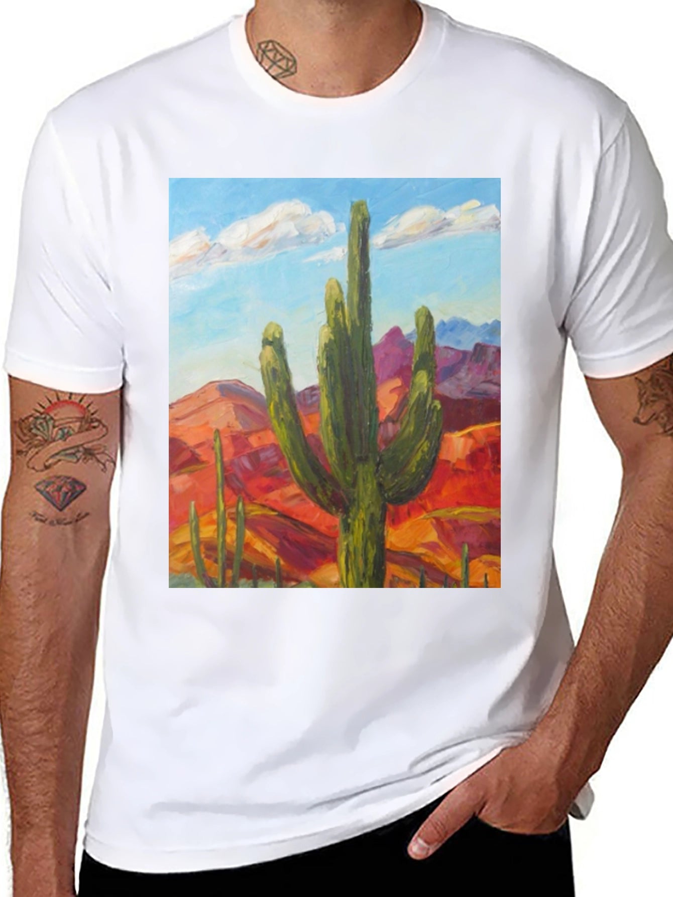 Cactus Desert Graphic Tee - Unisex