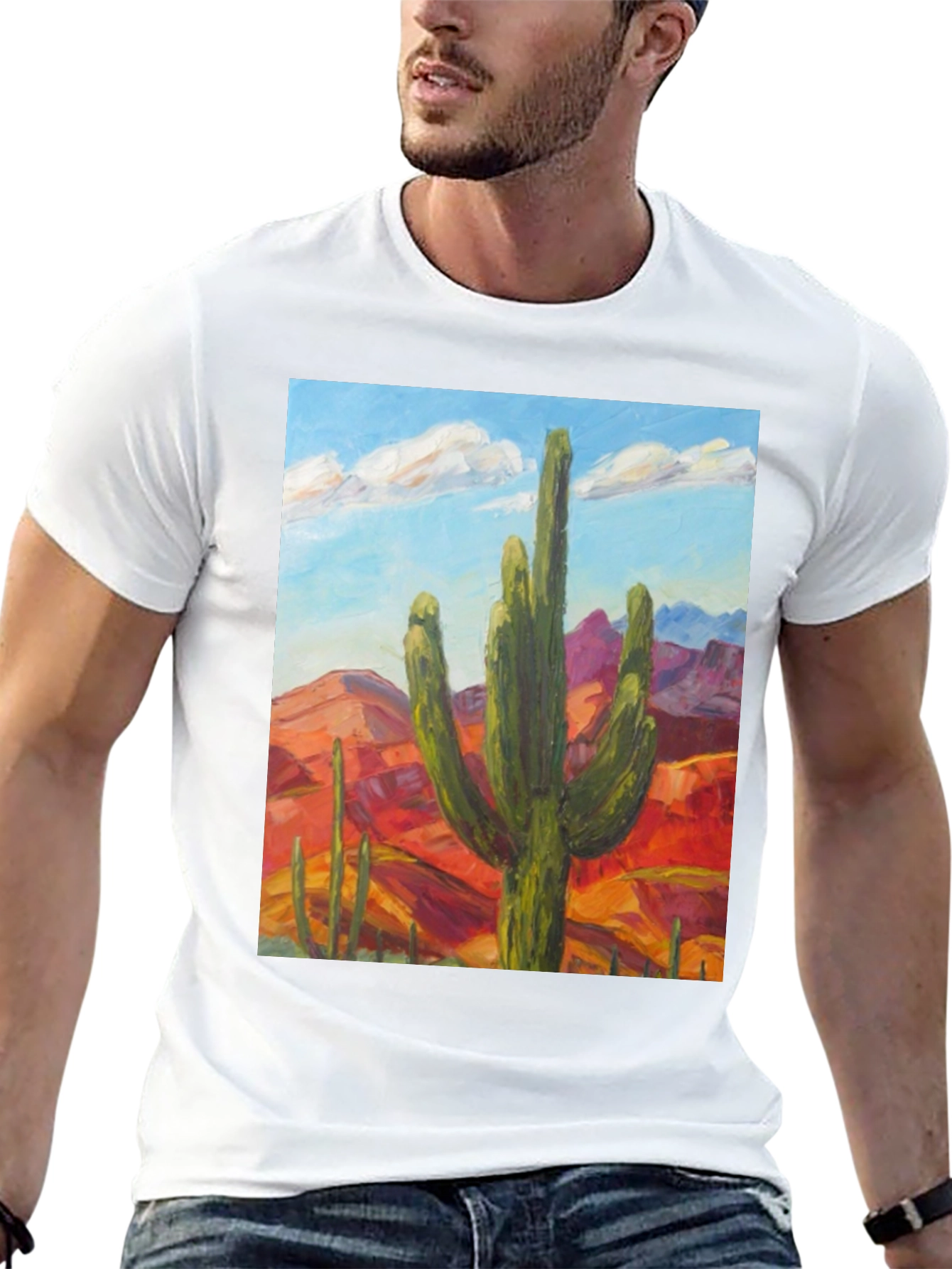 Cactus Desert Graphic Tee - Unisex