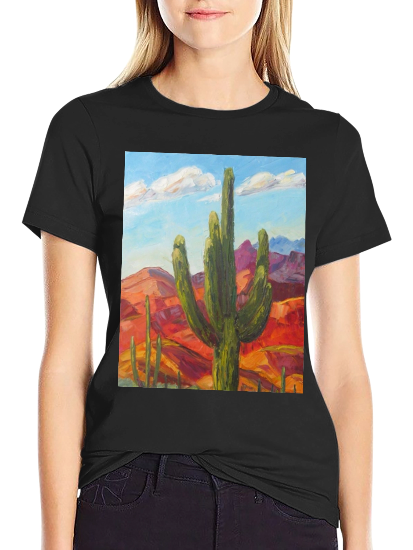 Cactus Desert Graphic Tee - Unisex