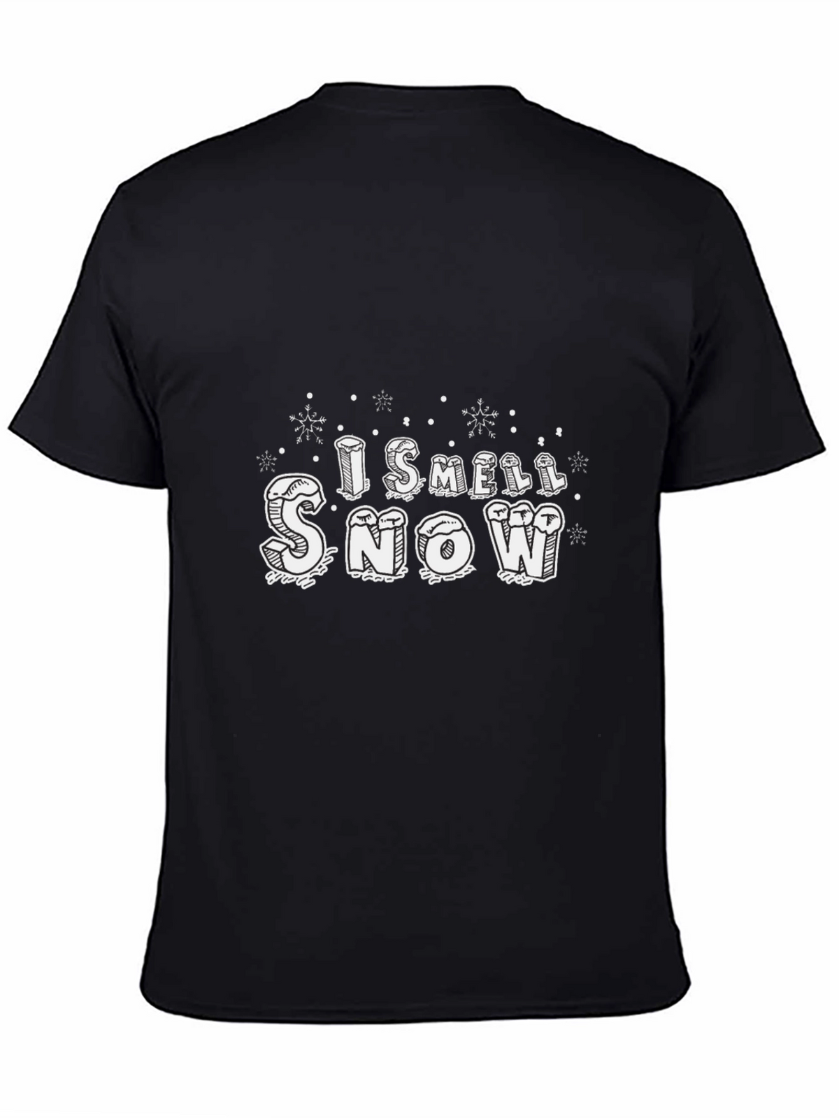 I Smell Snow Graphic Tee - Winter Holiday Shirt