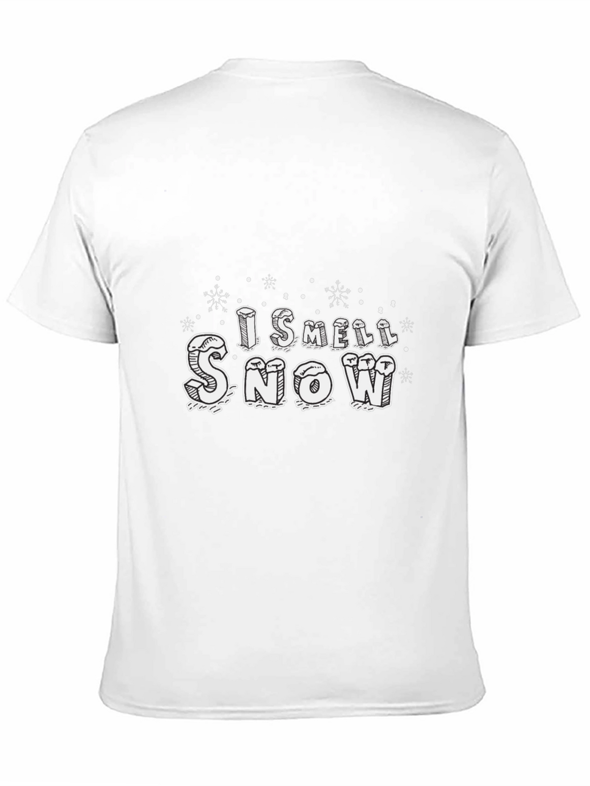 I Smell Snow Graphic Tee - Winter Holiday Shirt