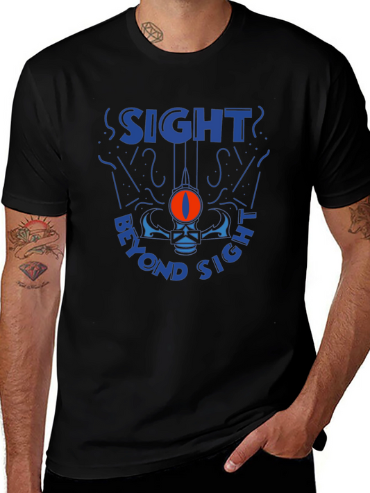Sight Beyond Sight Graphic T-Shirt - Eye Design