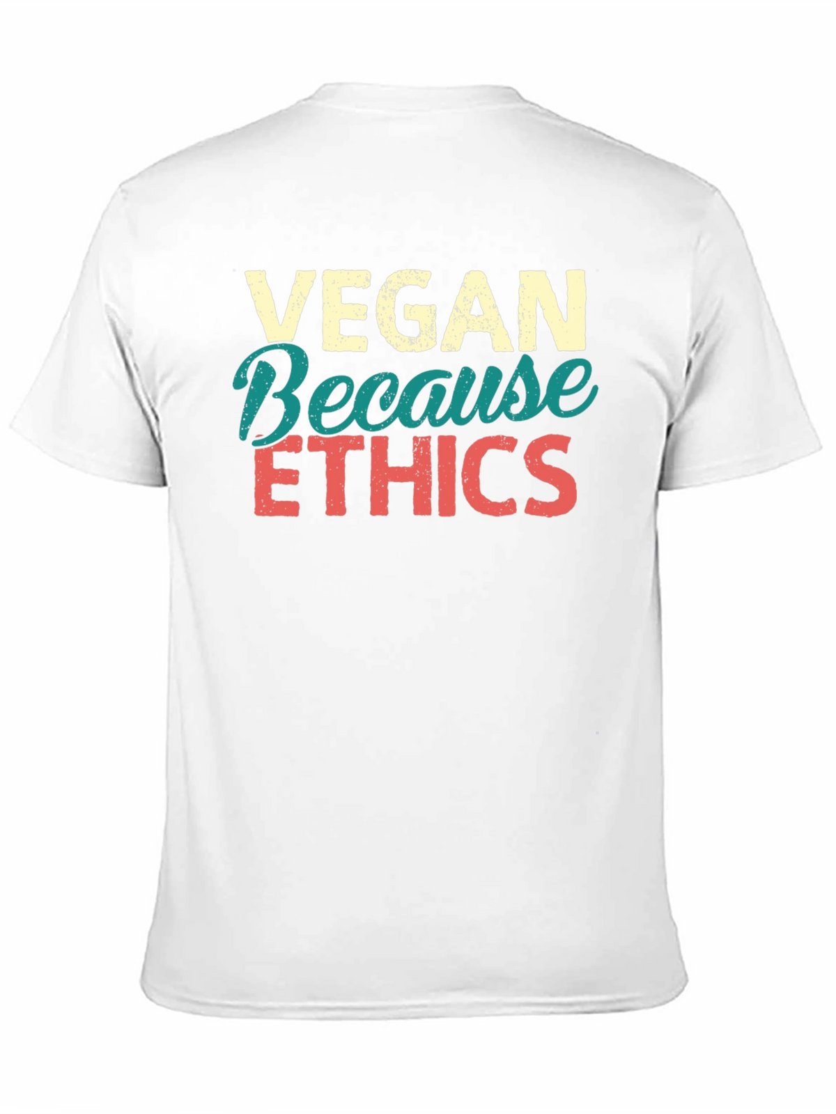 Vegan Ethics Graphic T-Shirt - Black