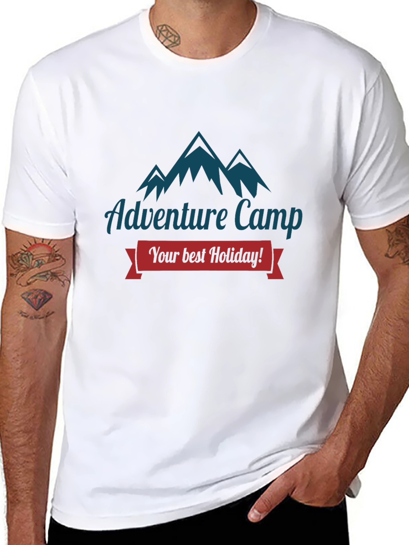Adventure Camp Graphic T-Shirt - Best Holiday!