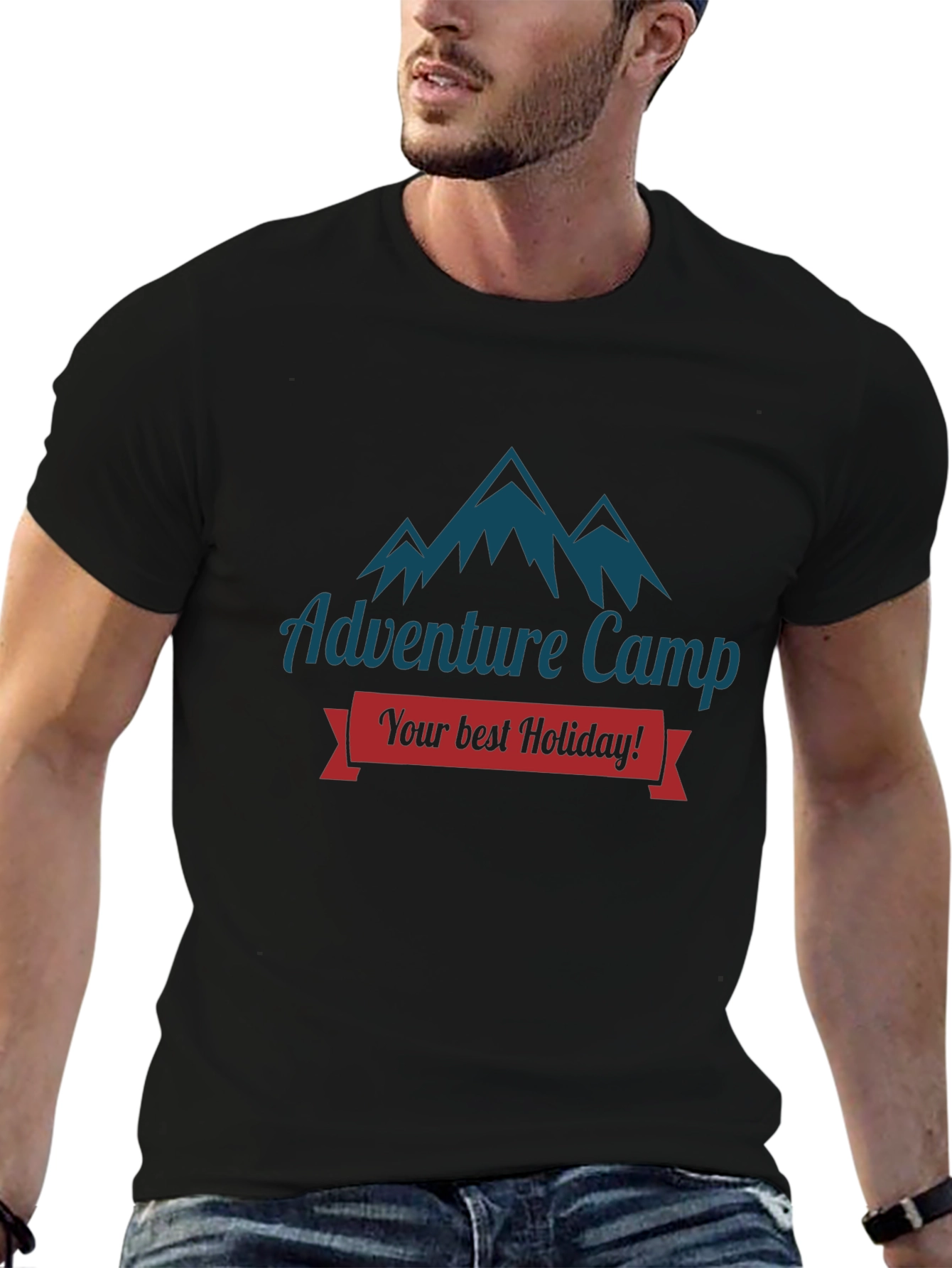 Adventure Camp Graphic T-Shirt - Best Holiday!