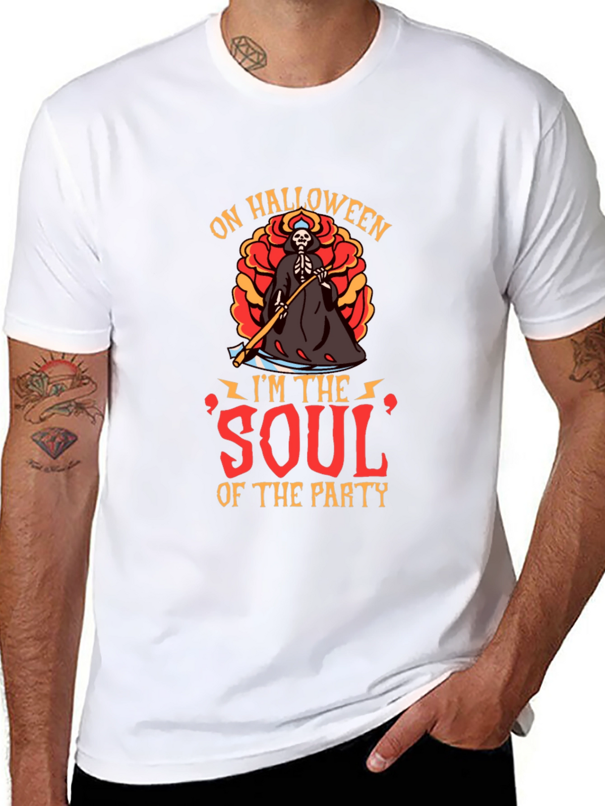 Halloween Soul of the Party Graphic Tee