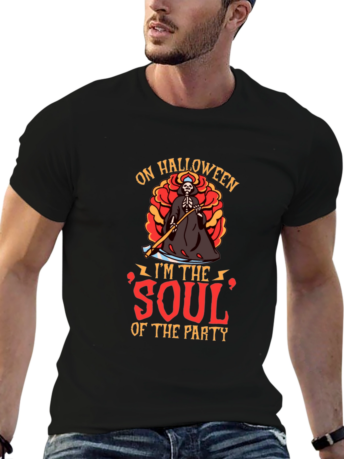 Halloween Soul of the Party Graphic Tee