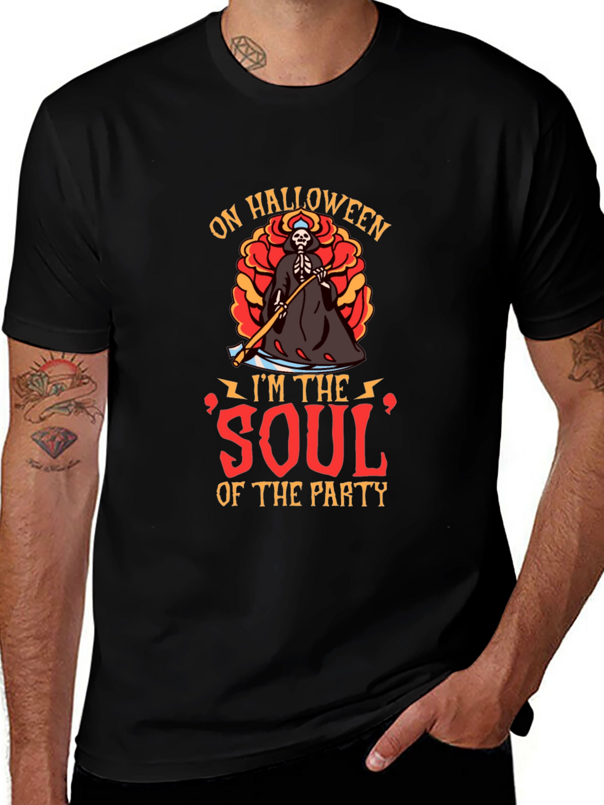 Halloween Soul of the Party Graphic Tee