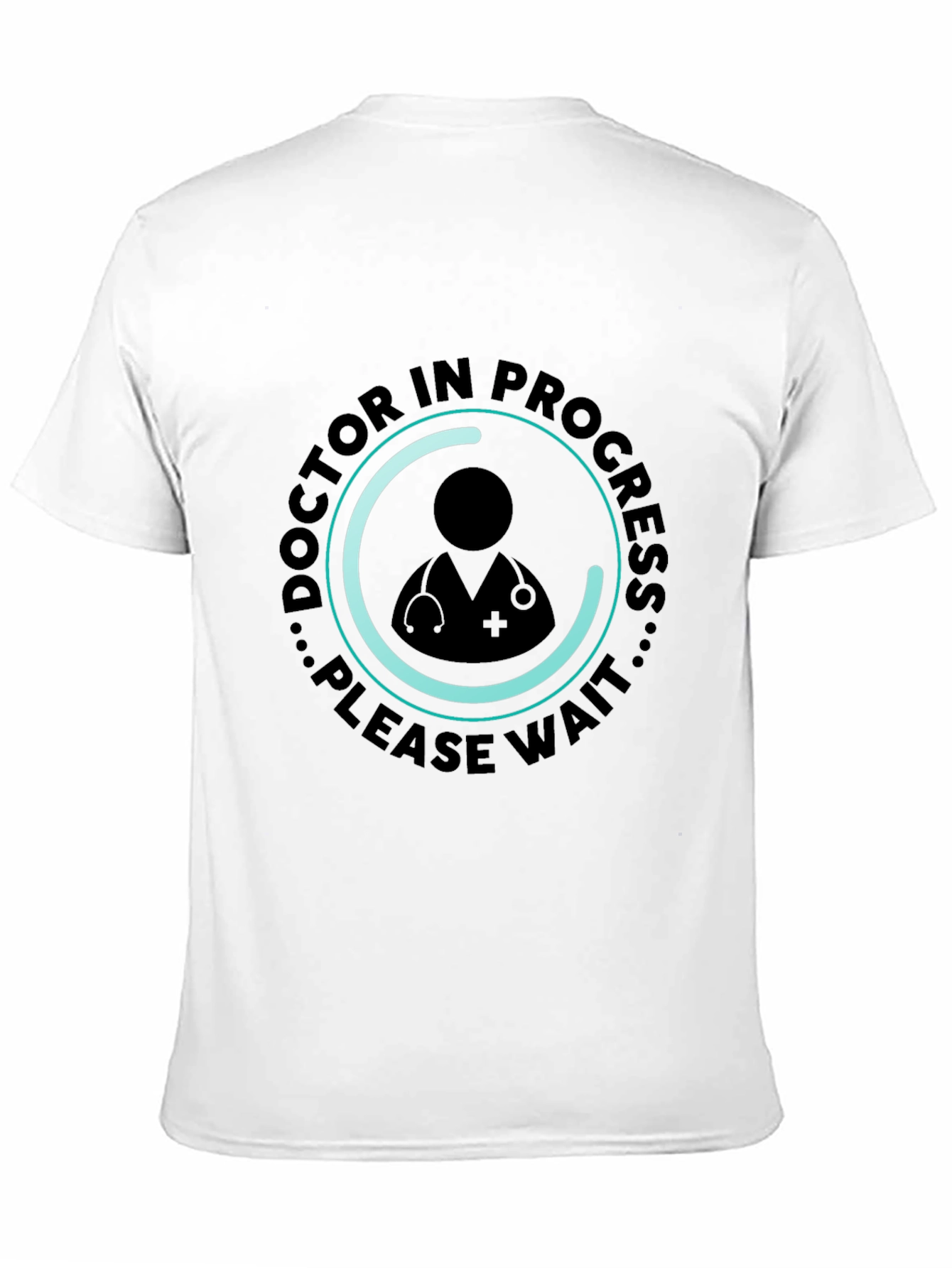 Doctor in Progress Black T-Shirt