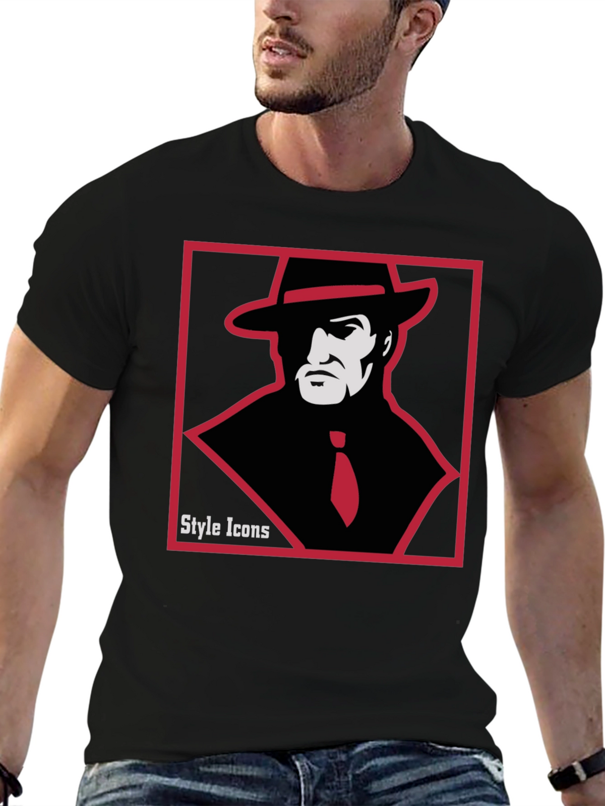 Style Icons T-Shirt: Gangster Graphic Tee