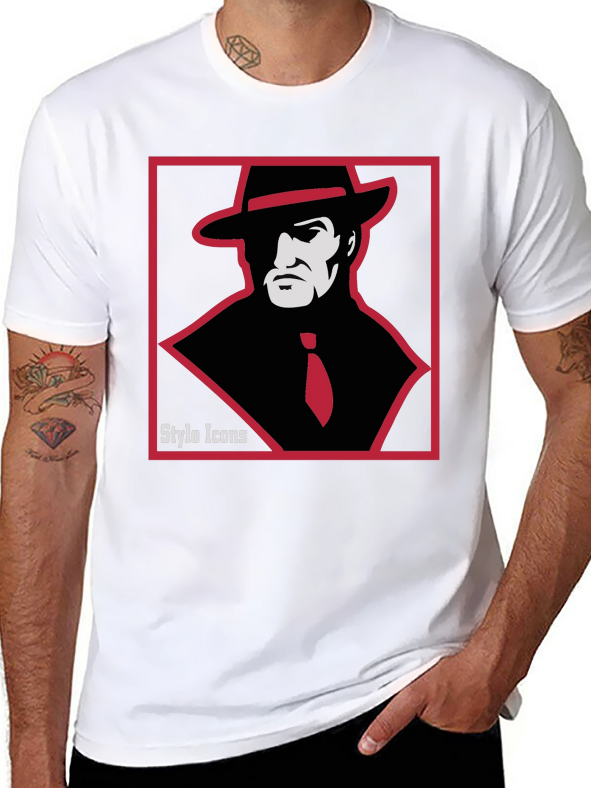 Style Icons T-Shirt: Gangster Graphic Tee