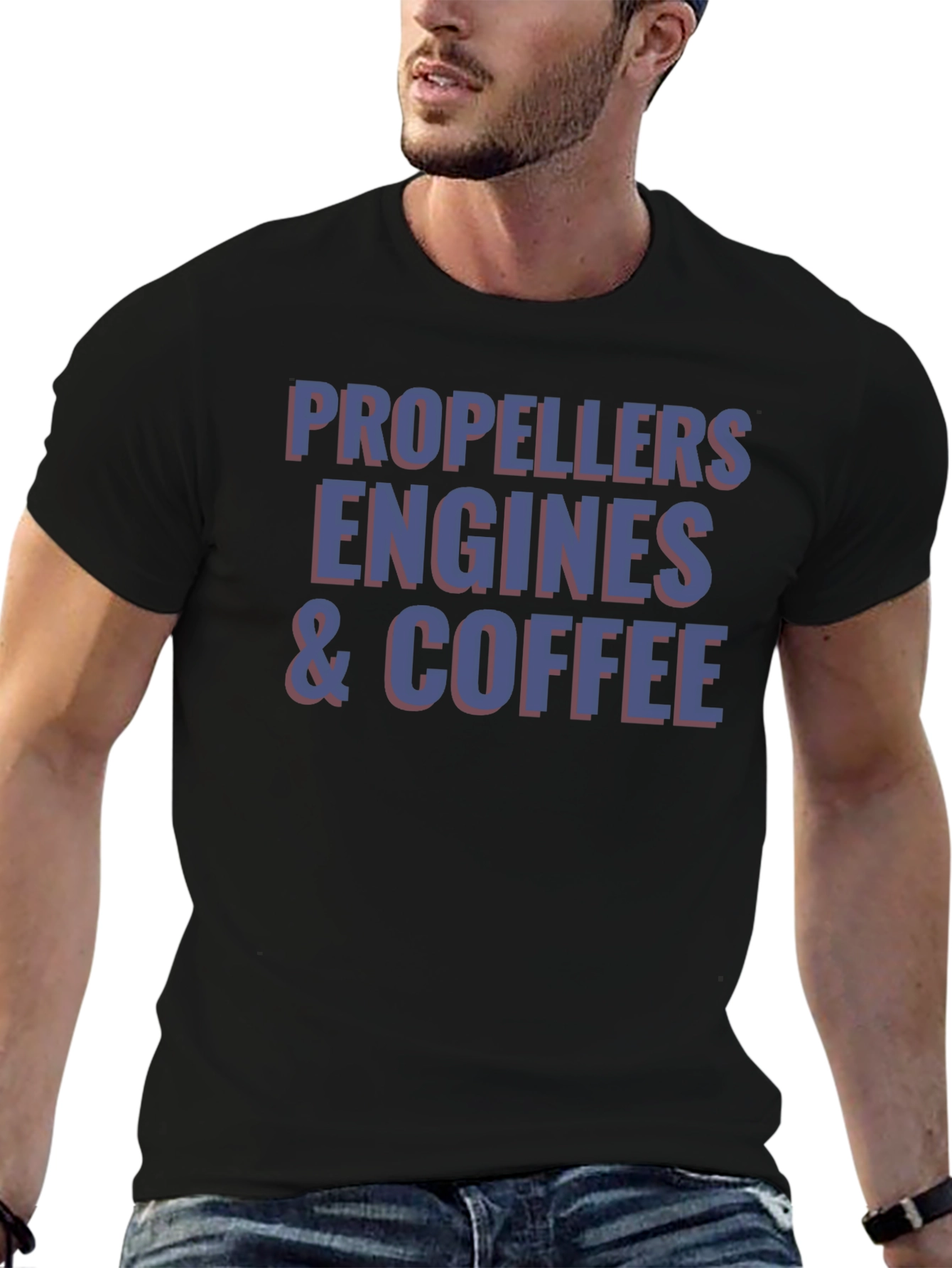 Propellers Engines & Coffee T-Shirt