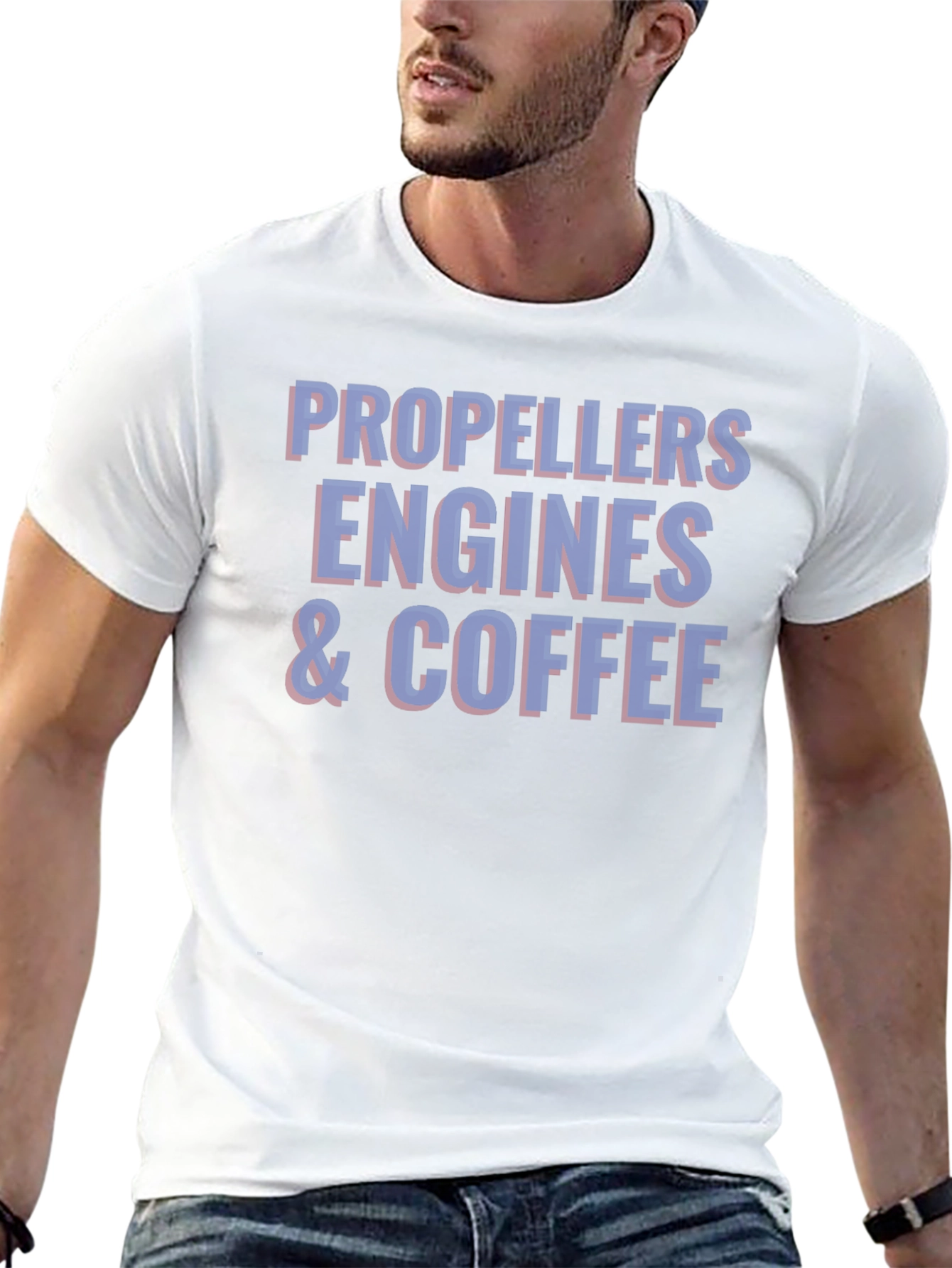 Propellers Engines & Coffee T-Shirt