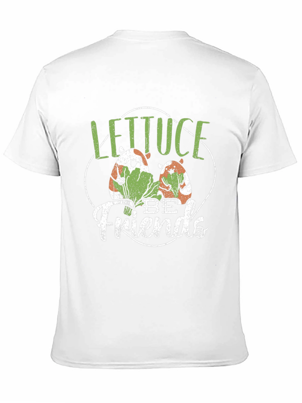 Lettuce Be Friends T-Shirt - Cute Guinea Pig Tee
