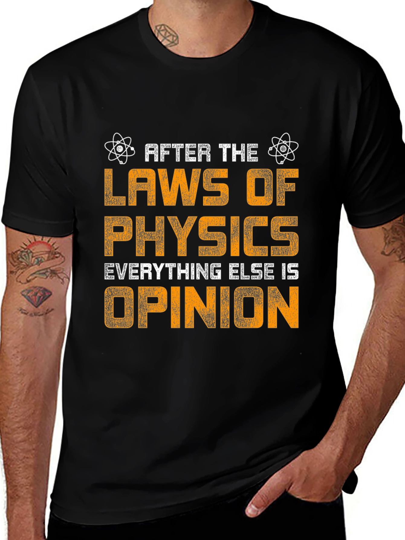 Laws of Physics T-Shirt: Science Humor Tee