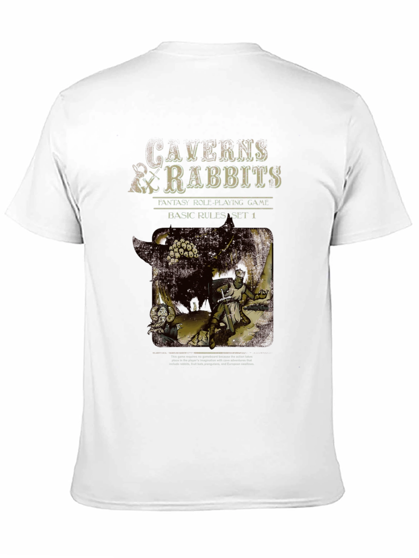 Caverns & Rabbits Fantasy T-Shirt