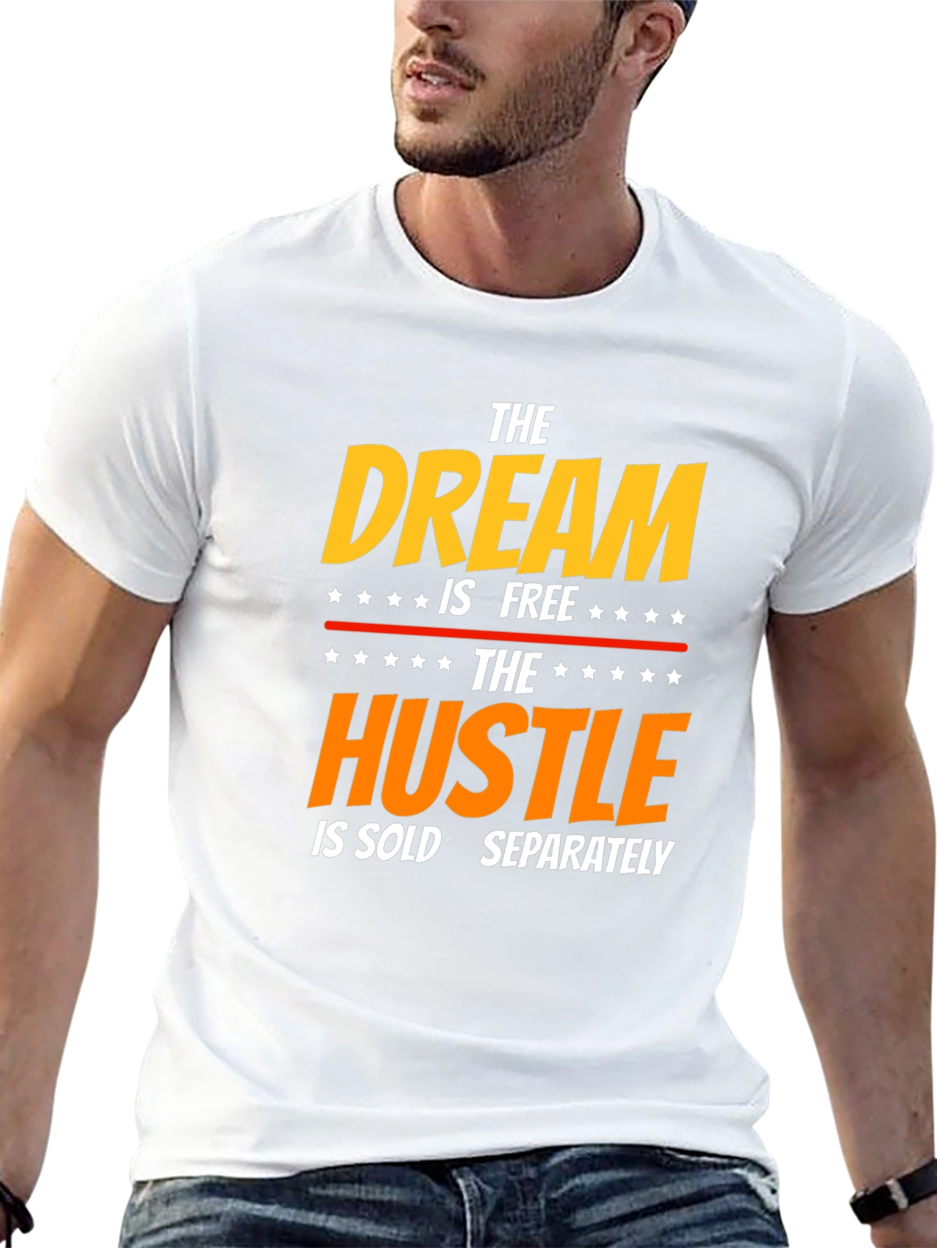 Dream Hustle T-Shirt - Inspirational Graphic Tee