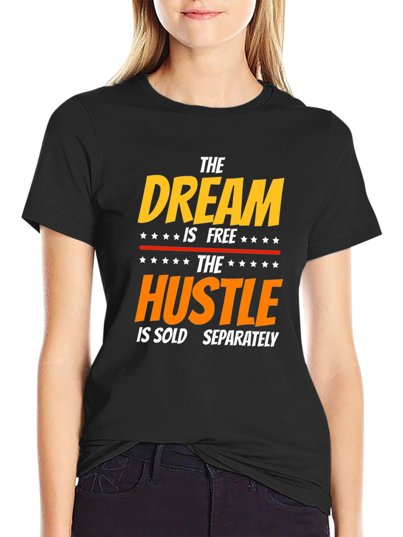Dream Hustle T-Shirt - Inspirational Graphic Tee