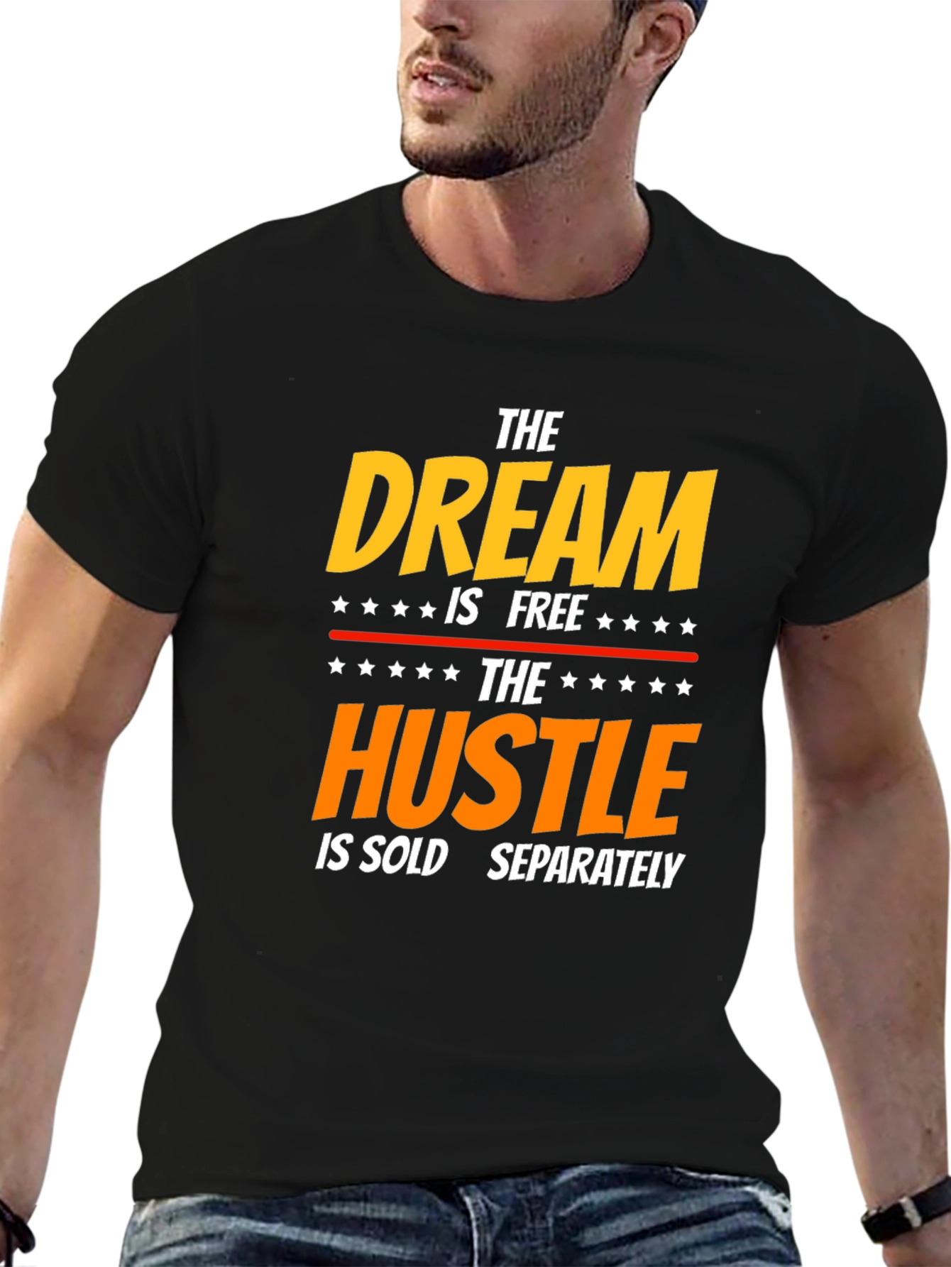 Dream Hustle T-Shirt - Inspirational Graphic Tee